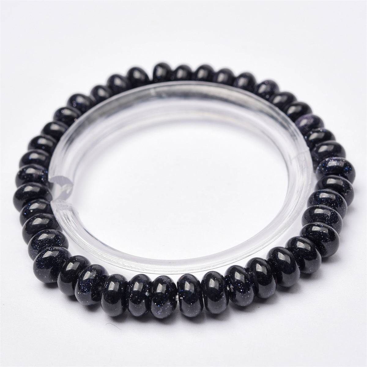 Wholesale  6mm natural stone abacus beads bracelet